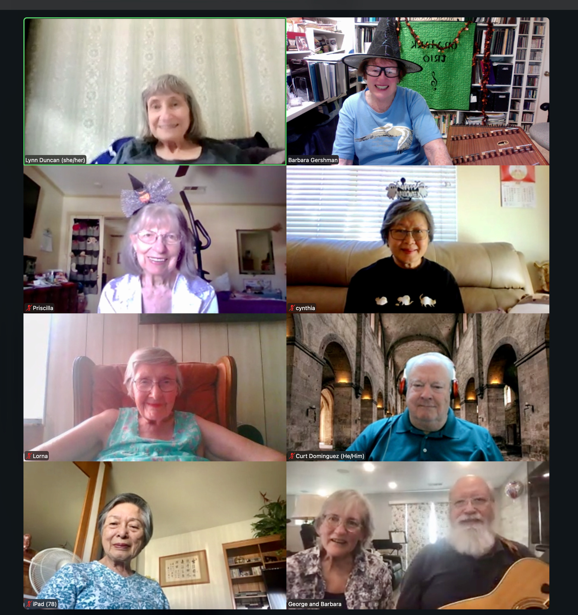 Fountain Valley Senior Strum & Sing Zoom, Oct 29, 2026